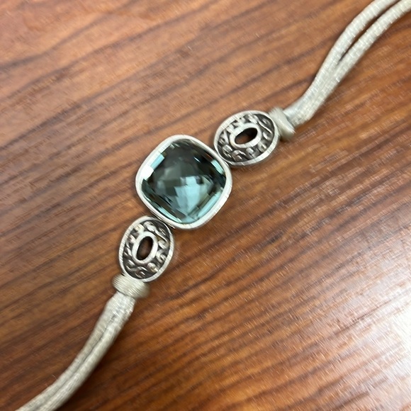 Brighton Blue Crystal Venus Rising Cord Bracelet - Picture 4 of 8